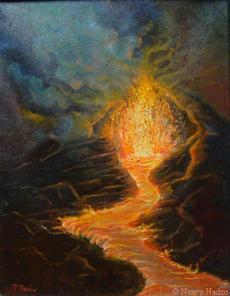 Volcano by Nancy Nadzo